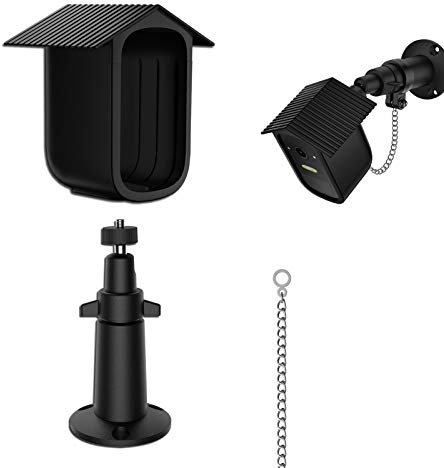 1er Pack Verstellbare Wandhalterung für eufyCam 2C / 2C Pro - mit Harte Schutzhülle Überwachungskameras Zubehör 360° Halterung & Hülle wasserdichte