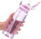 VENNERLI Water Bottle, 800 ML Water Bottle with Straw Leak-proof, Dust-proof, BPA-free, Tritan, Toxin Free Plastic Fitness Sport Water Bottle Drink Bottle Design for Girls Boy Gym School Office