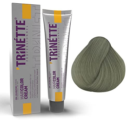 TRINETTE Hair Color Cream | Haarfarbe Creme | Coloration Creme für Profi | 100ml (No 11.11)