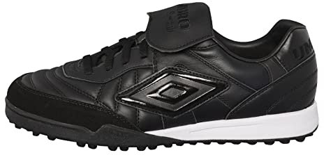 Umbro Men's Speciali Pro 98 V22 Turf Sneaker, Black/Black, 12