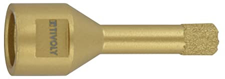 Tivoly 12010921000 Foret Diamant à Sec M14 Ø10mm L35mm pour meuleuse