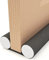 Burlete Puerta, HASA zone 93 cm Ecológicos de Tela Oxford Burlete Puerta Entrada, Burlete Bajo Puerta para Protección de Bajos de Puertas Interiores y Exteriores, Gris