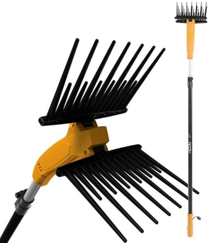 Crisalide® - Olytech Dualcomb 13 Scuotitore Raccogli Olive Abbacchiatore Scuotiolive a Batteria - Nero