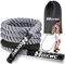 HOXWC Weighted Jump Rope - 2 lb Heavy Duty for Fitness, Men and Women - Battle Rope for Training, Home Workout, Strengthening Legs, Arms and Stabilizing Muscles