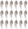 SUNNYCLUE 1 Box 100 Stück Engelsflügel Anhänger Aus Silber Liebesanhänger Legierung Tibetische Rose Feder Blume Winkelflügel Valentinstag Anhänger Großpackung Für Die Schmuckherstellung Charms Frauen