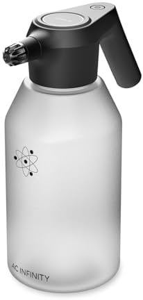 AC Infinity Automatischer Sprüher, 2 l tragbare elektrische Sprühflasche, über USB wiederaufladbar mit Verstellbarer Düse zum Düngen von Pflanzen, Gärtnern und Reinigen (Frost)