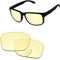 PapaViva Replacement Gaming Lenses for Oakley Holbrook XL OO9417 Sunglasses HD Yellow Blue Light Blocking
