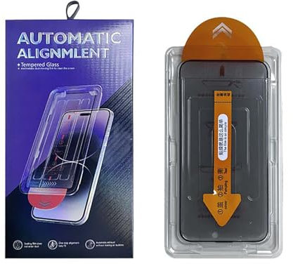 Sentechx 2024 Neuer unsichtbarer Artefakt-Displayschutz für iPhone, staubfrei ohne Blasen, One-Click-Installation, unsichtbare Folie der 2. Generation für iPhone 15/14/13 Pro Max