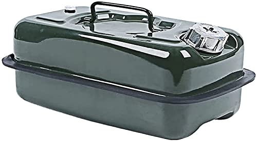 ZGPjubilant 3-Liter-Mini-Benzinkanister, tragbarer Dieselkanister mit Schlauch, Benzin-Ersatzkanister als Notreserve für Fahrzeuge (Farbe: A, Größe: 3 l) (A 3L)