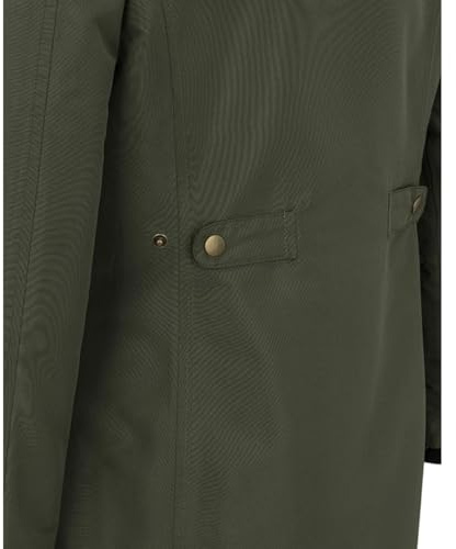Hoggs of Fife Walker Ladies Long Coat - Green
