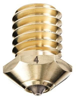 DUROZZLE Stampante 3D Diamante PCD 0,4 mm per Bambu Lab P1P / P1S / X1 / X1C Hotend aggiornato, stampa 3D ad alta velocità, temprata, alta precisione (Bambu Lab, 0,4 mm)