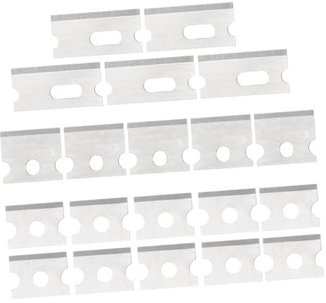 DOITOOL 20pcs Network Cable Pliers Blades Set Crimping Wire Stripper Cutter Blades for Ethernet Cable 14x10mm 14x12mm 21x10mm for Electricians