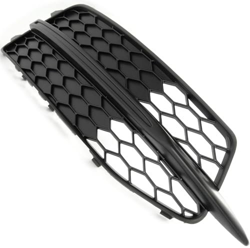 Underground Parts Mattschwarz vorne unten Stoßstange Kühlergrill rechts Fahrerseite für Audi A6 C7 S-Line 2011-2015