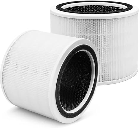 SXEZYEYO 2pcs Replacement Filter ，Compatible for LEVOIT， Core 200S， Smart WiFi Air Purifier, Filter