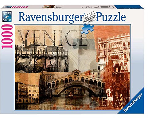 Ravensburger 19258 - Nostalgisches Venedig - 1000 Teile Puzzle