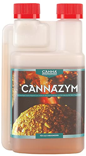 CANNA Cannazym 0,25L Dünger Bodenverbesserer Nährstoffe, Braun