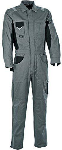 Cofra V067-0-01.Z56 Tuta Hangar grigio/nero, 56