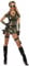 Starline Damen Grün Baskenmütze Kostüm, Grün, X-Large