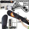 MEOLLO Snowboard wandhalterung (100% Stahl) (2 X Schwarz)