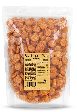 KoRo - Snack di riso al peperoncino 1 kg - deliziosamente piccante - saporito e croccante