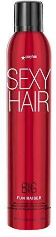 SexyHair Big Fun Raiser Volumizing Dry Texture Spray, 8.5 Oz | Up to 48 Hour Hold | Added Volume | Up to 24 Hour Humidity Resistance | All Hair Types