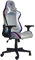 Noua Mao M9 RGB Sedia Gaming PC da Ufficio Gioco Computer Poltrona Girevole con Rotelle, Braccioli 4D, Schienale & Altezza Regolabile, Supporto Lombare e Poggiatesta, Capacità Carico di 150 Kg, Silver