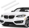 Herbests Streifen Kühlergrill Einsatz Zierleiste für BMW 1er 2er 3er 4er 5er 6er 7er F20 F21 F30 F31 F34 F22 F23 F44 F45 F46 F32 F33 F36 G30 G31 G38 G32,Auto Frontgrill Abdeckung Dekoration Aufkleber