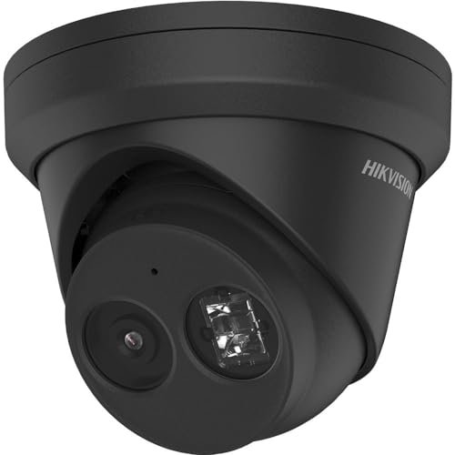 Hikvision DS-2CD2343G2-IU Professionelle Überwachungskamera mit 4 Megapixeln, Beleuchtung bis zu 30m, 2,8mm, schwarz