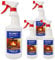 ABACUS® Kaminscheibenreiniger 4x 750ml – entfernt kraftvoll Ruß, Teer & Rauchharz – zum streifenfreien Reinigen von Kaminscheiben, Ofenglas & Kaminglas – effektiver Ofenreiniger (7741.4)