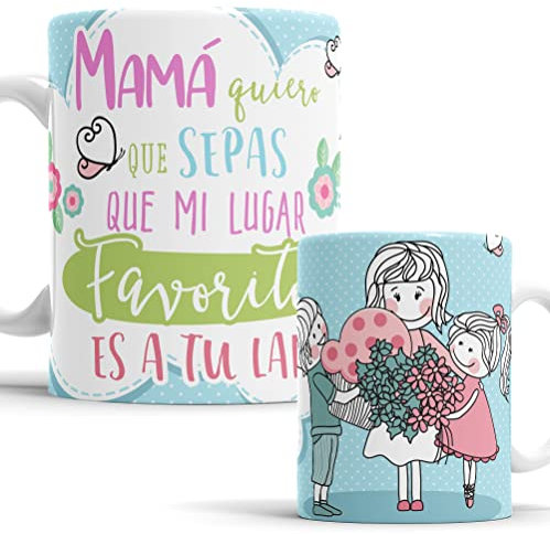 Tazas para Mamá - Regalo para el día de la Madre - Regalo Original Día de la Madre. Taza Mamá (modelo 13)