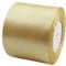 Satinband Tyrann Gold 75mm, 22 Meters Dekoration Präsent Geschenkband breit Schleifenband, Stoffband für kleid Hochzeit, Taufe und Geburtstag Geschenke,Satin Dekoband, Deko Band Geschenkverpackung