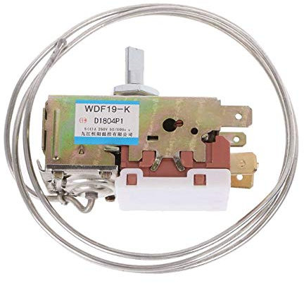 KBREE WDF19-K 2 Pin Kühlschrank Gefrierschrank Thermostat Haushaltsmetalltemperaturregler
