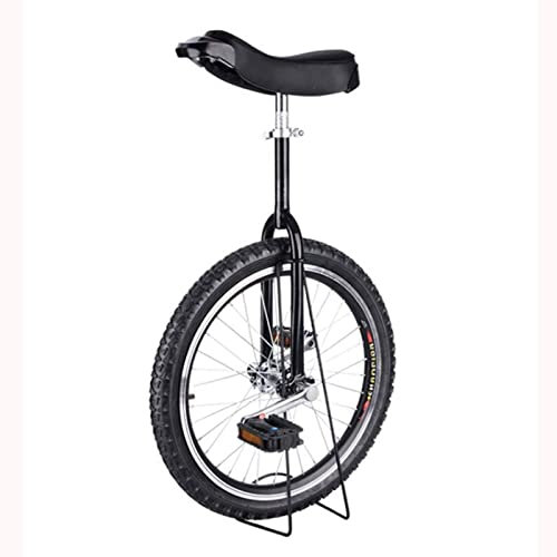 HH-CC Einrad Junge Mädchen Einrad Fahrrad mit 16/18/20/24 Rad, Erwachsene Große Kinder Unisex Erwachsene Anfänger Gelbe Einräder, Belastung 150Kg/330Lbs,16in