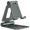Nulaxy Soporte de teléfono de Aluminio para Escritorio, Soporte Ajustable para teléfono, Soporte de Metal Plegable Compatible con iPhone 15/14/13/12/11 Pro Mini Pro MAX, XS XR X 8 7, teléfonos, Gris