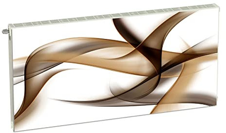 Magnetic Radiator Cover Beige Abstract 120 x 60 cm Heating Cover Cover Magnetic Cover Mat Fridge Made of One Flexible Magnet Digital Print