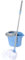 ÉLÉPHANT Maison - Kit Neo Power - Seau, Essoreur & Balai Espagnol - Tête à Franges Microfibre - Essorage Automatique Sans Effort - Plastique Recyclé - Compatible Toutes Franges - Fabriqué en France