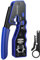 Pince à Sertir RJ45, Proster Kit d'Outils de Sertissage RJ45 Pince à Dénuder Multifonction pour Câble Réseau RJ45 Cat6 Cat5 Cat5e avec 50 Connecteurs Cat6
