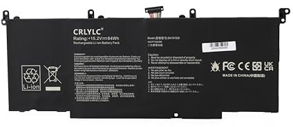 CRLYLC 64Wh B41N1526 Laptop Battery for Asus G502V G502VM G502VT FX502V FX502VD FX502VE FX60V FX60VM ROG Strix GL502V GL502VT GL502VM GL502VML GL502VMK GL502VMK GL555 02VMZ S5V S5VM ZX60V