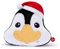 Trudi Weihnachts-Pinguin-Kissen dekorative Tier-Plüschkissen, Geburtstagsgeschenk | 38x36x9cm Größe M Pillows | Modell 28098