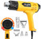 BILLION GOLD Secador de aire caliente de 1800 W con regulación de temperatura variable 150-600 ℃, pistolas de calor con 5 accesorios, pistola de calor ideal para encoger, despintar, soldar y