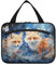 Linnyio Aquarelle Renards Mignons Trousse de Toilette de Voyage Suspendue Maquillage,Grande Capacité Pliable Rangement Sacs de Lavage pour Femmes Filles
