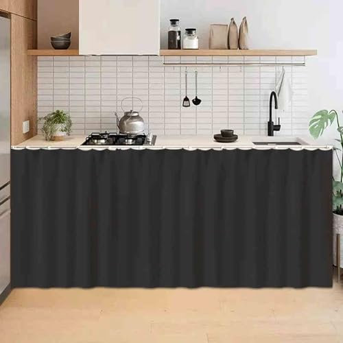 Machtiging Staubdichter Vorhang FüR Regale,SchrankvorhäNge KüChe,Kleiderschrank Sichtschutz Vorhang,Staubdicht,SchmüCken,Vielseitig,Geeignet FüR Fenster,SchräNke,KleiderschräNke,KüChen Usw