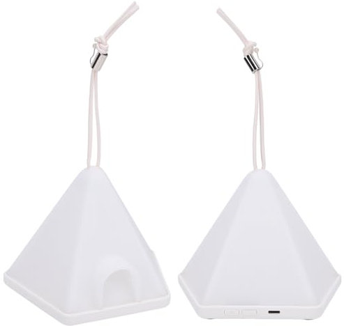 Srliya Silikon-Nachtlicht, Kleines Nachtlicht, Tragbares Nachtlicht, Weiche Silikon-Atmosphärenlampe für Outdoor, Camping, Schlafzimmer, Nachttisch, Eingebauter Akku