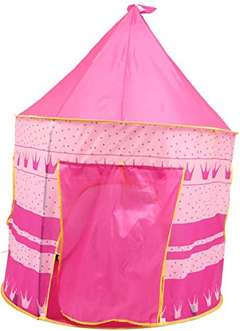 GOOHOCHY Tente De Jeu pour Garçon Et Filles Rose Intérieur Maison De Jeu Portable Facile À Installer pour Garçon Et Filles Jardin Fêtes