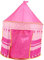 GOOHOCHY Tente De Jeu pour Garçon Et Filles Rose Intérieur Maison De Jeu Portable Facile À Installer pour Garçon Et Filles Jardin Fêtes