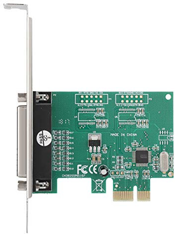Druckeradapter, Paralleler Port DB25 LPT an PCI-E-Express-Kartenkonverter-Adapter mit, Mac-Unterstützung
