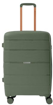 R Roncato Trolley AVIATOR realizzato in POLIPROPILENE (VERDE/ARANCIO, M)