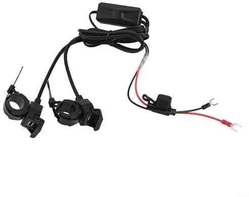 Waterproof Motorcycle Mobile Charger with 30W PD Power Supply and 18W USB A Ports for Fast Charging