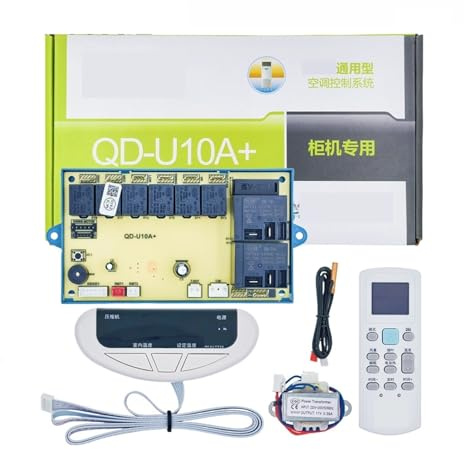 ZVVOEDMR Placa De Control Universal QD-U10A, QD-U10A+, Conjunto De Panel PCB De Pantalla For Gabinete, Piezas De Repuesto For Aire Acondicionado.