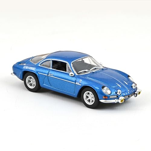 Alpine A110 1600 S 1973 Alpine Blue with Side Logo 1/43